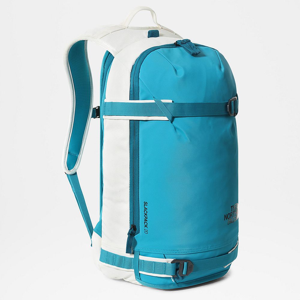 The North Face Backpacks Womens Australia - The North Face Slackpack 2.0 Daypack Blue / White Skiing